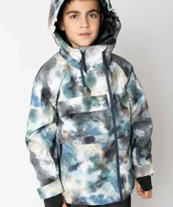 Hot 2117 of Sweden Juniors' Light Padded Ski Jacket Kidden Aop Sky