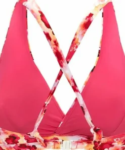Outlet Abecita Women's Maui Halterneck Bikini Bra Pink
