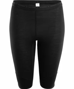 Online Aclima LightWool Shorts Long Women Jet Black