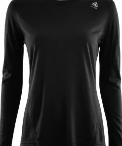 Hot Aclima LightWool Sports Shirt Woman Jet Black