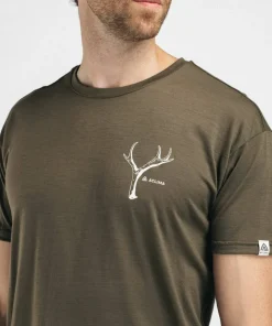 Outlet Aclima Men's Lightwool 140 Classic Tee Antler Tarmac
