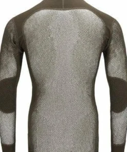 Online Aclima Men's WoolNet Crewneck Tarmac