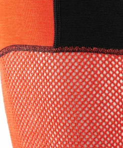 Outlet Aclima Men's WoolNet Hybrid Longs Jet Black/Poinciana/Olive Nigh Jet Black/Poinciana/Olive Night