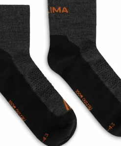 Online Aclima Running Socks 2-Pack Grey/Jet Black