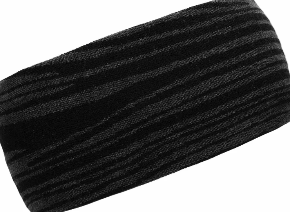 Best Aclima Warmwool Headband Black Motion