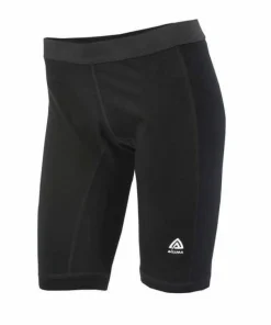 Sale Aclima WarmWool Long Shorts W/Windstop Woman Jet Black