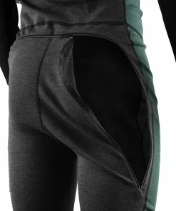 Online Aclima WarmWool Overall 3/4 Man Marengo/Jet Black/Green Gables