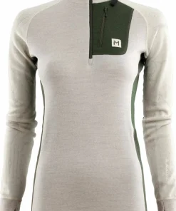 Hot Aclima Women's Lars Monsen Femunden Polo Beige Melange/Olive Night/Femunden Light BeigeMelang/OliveNight/FemundenLight