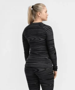 Online Aclima Women's WarmWool Crewneck Black Motion