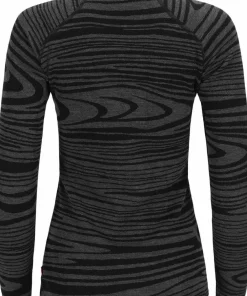 Online Aclima Women's WarmWool Crewneck Black Motion