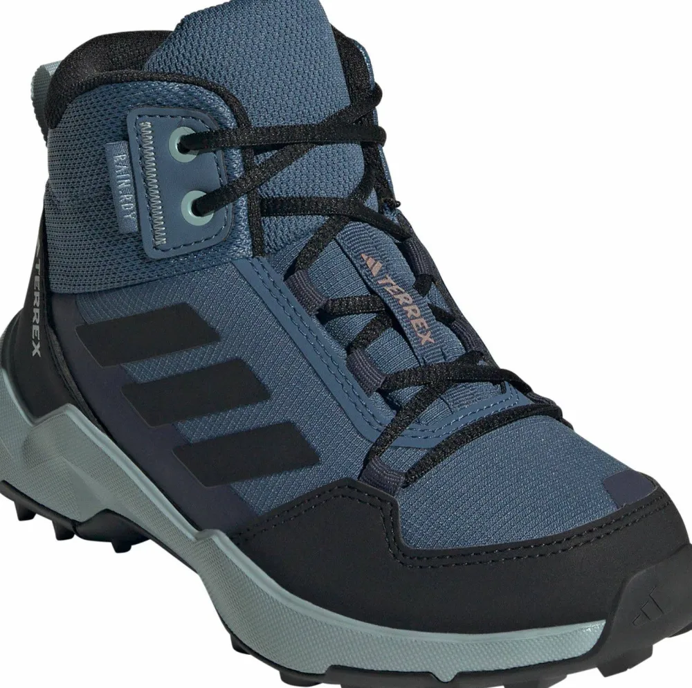 Best Adidas Kid's Terrex Ax4 Mid RAIN.RDY Hiking Shoes Wonste/Core Black/Maggre