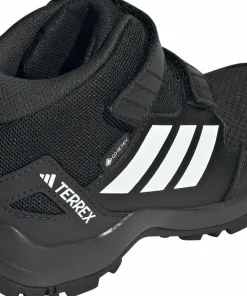 New Adidas Kid's Terrex Skychaser Mid Gore-Tex Core Black/Ftwwht/Semi Orange