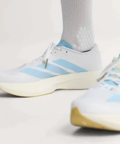 Online Adidas Men's Adizero Evo SL Cloud white/Cloud blue/Magold