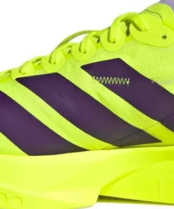 Discount Adidas Men's Adizero Takumi Sen 11 Solar Yellow/Aurora Plum/Powder Plum