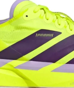 Discount Adidas Men's Adizero Takumi Sen 11 Solar Yellow/Aurora Plum/Powder Plum