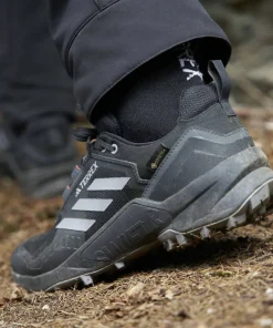 Best Adidas Men's Terrex Swift R3 GORE-TEX Shoes Core Black/Grey Three/Solar Red CBLACK