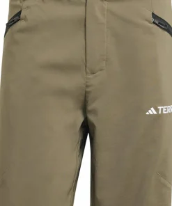 Outlet Adidas Men's Terrex Xperior Mid Shorts Olive Strata