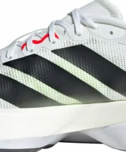 Adidas Women's Adizero Boston 13 Cloud White/Core Black/Lucid Red Ftwwht/Cblack/Lucred