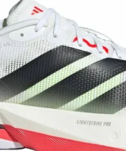Adidas Women's Adizero Boston 13 Cloud White/Core Black/Lucid Red Ftwwht/Cblack/Lucred