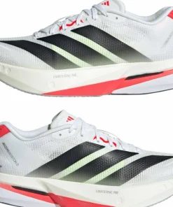 Adidas Women's Adizero Boston 13 Cloud White/Core Black/Lucid Red Ftwwht/Cblack/Lucred