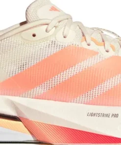 Online Adidas Women's Adizero Boston 13 Off white/Beam orange/Acid orange