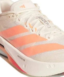 Online Adidas Women's Adizero Boston 13 Off white/Beam orange/Acid orange