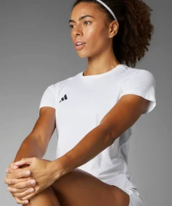 Clearance Adidas Women's Adizero E Tee White