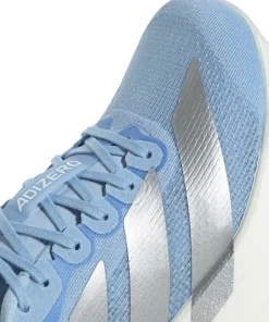 New Adidas Women's Adizero Evo SL Glow Blue / Silver met. / Cloud White