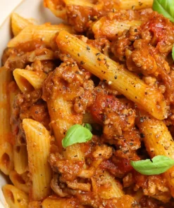 Outlet Adventure Menu Penne Bolognese with Parmesan (Big Portion) Nocolour