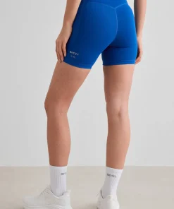 Discount Aim'n Women's Running Midi Biker Shorts Azure