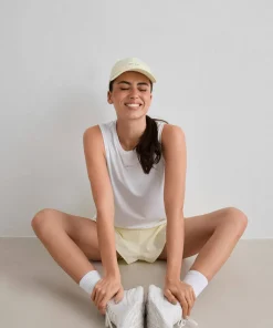 Hot Aim'n Women's Seamless Running Top White