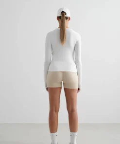 Online Aim'n Women's Soft Basic Long Sleeve White