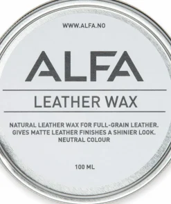 Alfa Leather Wax NoColour
