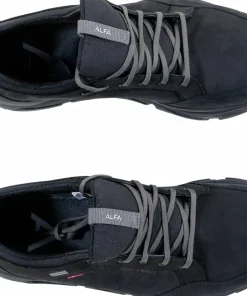 Sale Alfa Men's Laggo Leather Advance GORE-TEX BLACK