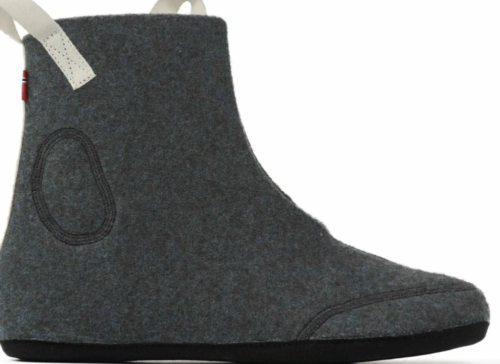 Hot Alfa Unisex Inner Boot Wool Skate/Combi Black