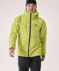 New Arc'teryx Men's Alpha Sl Jacket Euphoria / Black