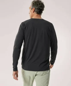 Clearance Arc'teryx Men's Cormac Crew Neck LS Black