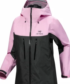 Sale Arc'teryx Women's Alpha Jacket Pineberry / Black