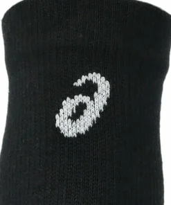Online Asics 3 Pack Quarter Sock Performance Black