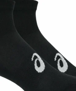 Online Asics 3 Pack Quarter Sock Performance Black