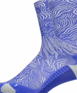 Sale Asics Fujitrail Graphic Crew Sock Cobalt Burst/Cream