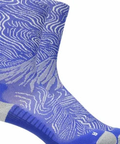 Sale Asics Fujitrail Graphic Crew Sock Cobalt Burst/Cream