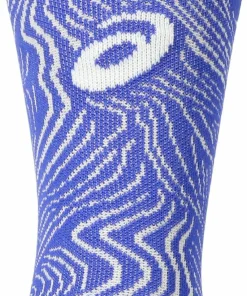 Sale Asics Fujitrail Graphic Crew Sock Cobalt Burst/Cream