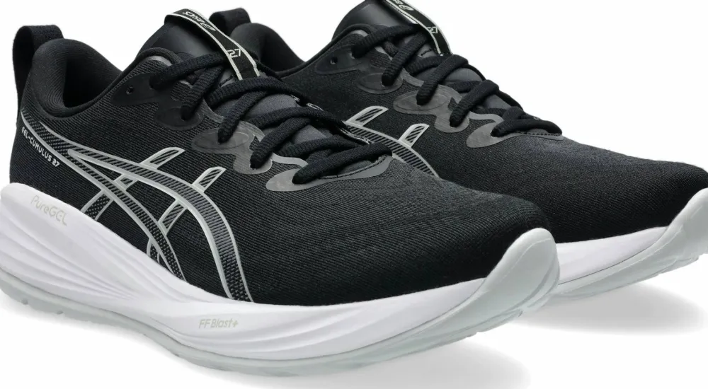 Discount Asics Men's Gel-Cumulus 27 Black/Concrete