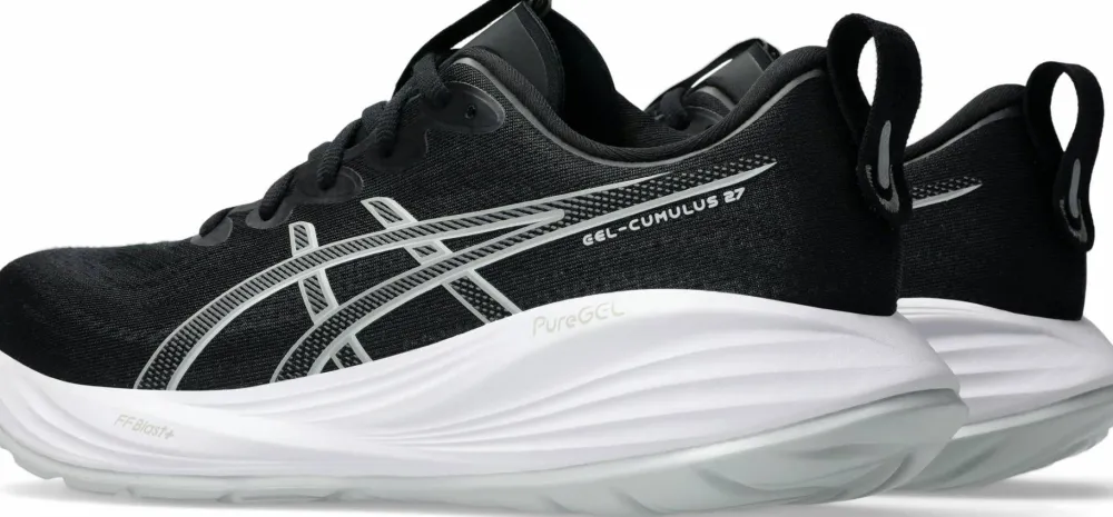 Discount Asics Men's Gel-Cumulus 27 Black/Concrete