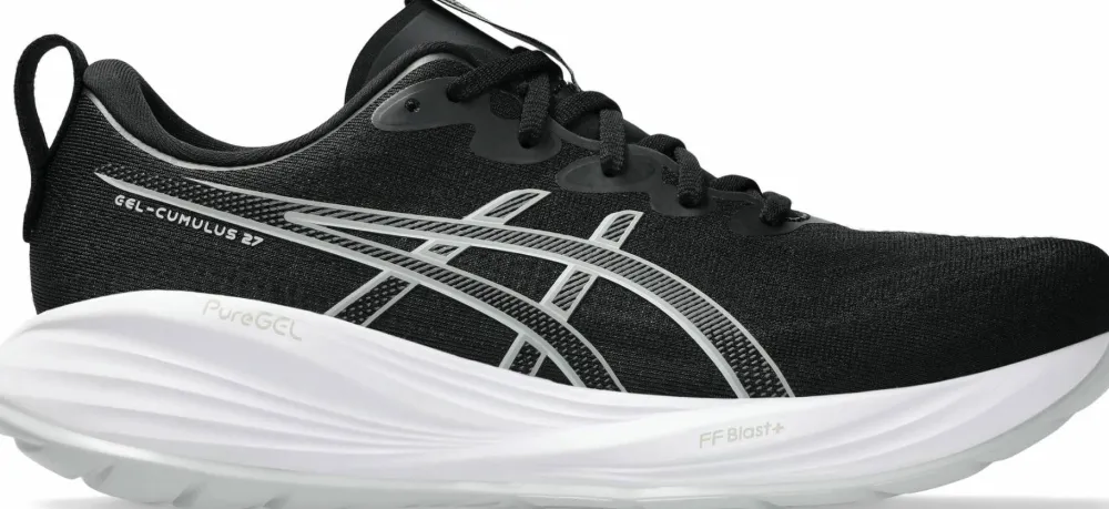 Discount Asics Men's Gel-Cumulus 27 Black/Concrete