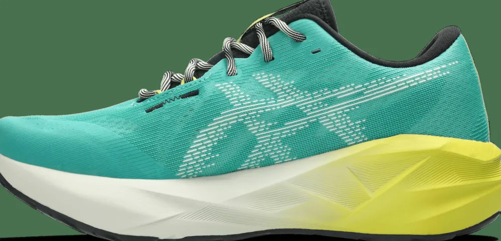 Outlet Asics Men's Novablast 5 TR Aurora Green/Light Dust