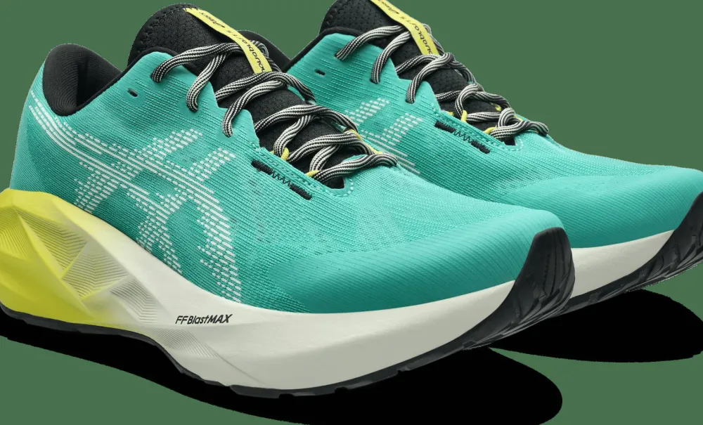 Outlet Asics Men's Novablast 5 TR Aurora Green/Light Dust
