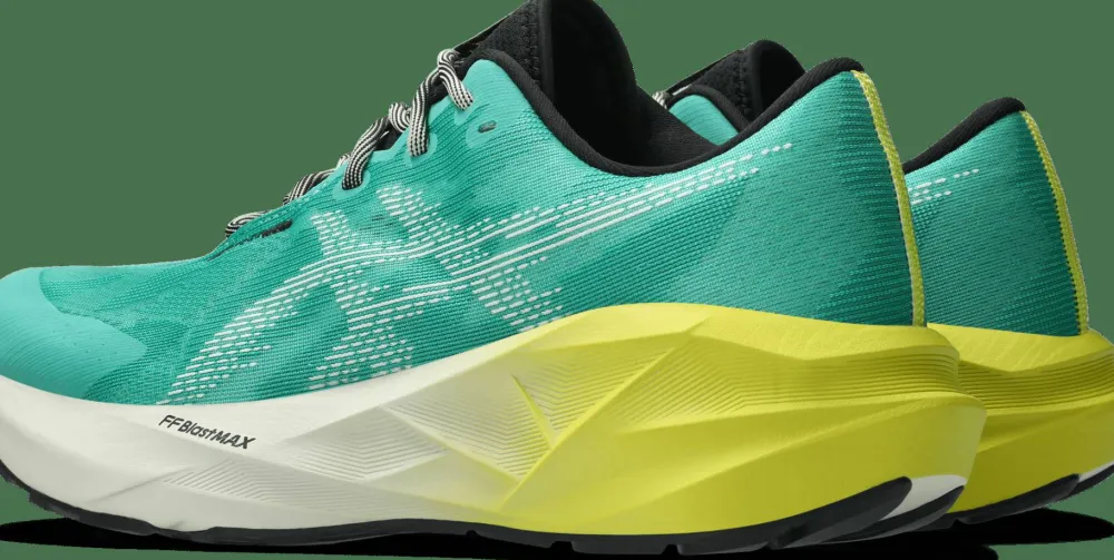 Outlet Asics Men's Novablast 5 TR Aurora Green/Light Dust