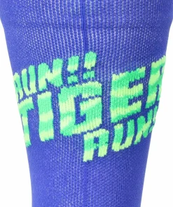 Sale Asics Performance Run Sock Crew Cobalt Burst/Vital Green
